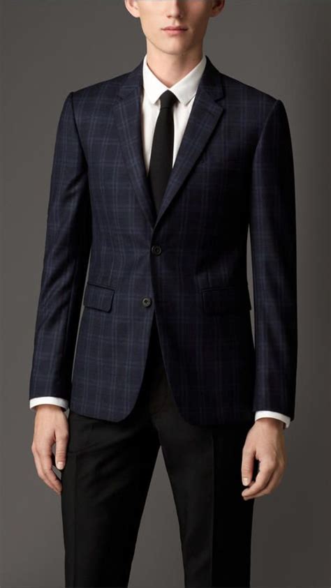 burberry blazer black typo|Burberry suit men's.